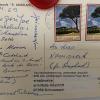 Diese Postkarte brauchte mehr als 51 Jahre, um zur Benediktinerabtei Münsterschwarzach zu gelangen.