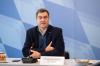 Dem bayerischen Ministerpräsident Markus Söder (CSU) reichen die Berliner Corona-Beschlüsse nicht aus. Bayern geht deshalb über die Vorgaben hinaus. Dem bayerischen Ministerpräsident Markus Söder (CSU) reichen die Berliner Corona-Beschlüsse nicht aus. Bayern geht deshalb über die Vorgaben hinaus.