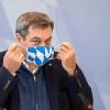 Bayerns Ministerpräsident Markus Söder zählt unter den deutschen Länderchefs zu denen, die eine harte Linie in der Coronabekämpfung präferieren. Bayerns Ministerpräsident Markus Söder zählt unter den deutschen Länderchefs zu denen, die eine harte Linie in der Coronabekämpfung präferieren.