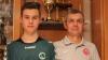 Ein Bild aus dem Fußball-Familienalbum: Sohn Fabio und Vater Claudiu Bozesan im Jahr 2015.