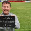 Von wegen verboten: Alexander Ziegler, Vorsitzender der DJK Schwebenried, „darf“ am Samstag auf einen weiteren Einsatz in der Landesliga-Partie in Coburg hoffen. 