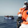 Archivbild: Seenotrettung im Mittelmeer. Archivbild: Seenotrettung im Mittelmeer.