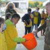 Modoclubschüler besuchten den Fehmelbauernhof in Karlstadt.