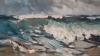 "Bis am Hintern im Wasser": Karl Hagemeister malte ausschließlich in der Natur. Wie hier an der Ostsee: "Wellen", 1912, Privatbesitz Bernd Hildebrandt.