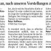 Schon die Leserbriefe vom 13.10.20 in der Main-Post richten sich gegen eher die Verbannung des schwarzen Königs Melchior aus der Krippe des Ulmer Münsters.
