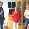 Zur seltenen Diamantenen Hochzeit von Klaus und Bärbel Haupt gratulierte Bürgermeister Michael Kraus (links), der auch die besten Wünsche im Namen der Stadt und des Stadtrates überbrachte.