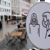 Maskenpflicht (Symbolbild) gilt auch in den belebten Teilen der Bad Kissinger Innenstadt.