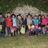 Das Halloween-Fest der Kolpingfamilie in Mittelstreu zog jedes Jahr eine Schar von Kindern an (im Bild die Gruppe aus dem Jahr 2017). Dieses Jahr muss es aufgrund von Corona ausfallen. 