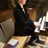 Ingrid Kasper aus Bamberg beim Konzert in Königsberg in der Marienkirche. Ingrid Kasper aus Bamberg beim Konzert in Königsberg in der Marienkirche.