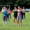 Ein Bild aus besseren Tagen: Es zeigt eine Zumbavorführung auf dem DJK-Sportgelände in Altbessingen. Derzeit sind Gruppen- und Mannschaftssportarten nicht erlaubt.