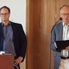 Manuel Mühlbauer (links) und Walter Himmler stellten die Arbeit des Gideonbundes vor. 