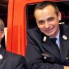 Neuwahl vertagt: Wegen Corona bleiben die Kommandanten der Hörblacher Wehr Michael Ort (rechts) und Thomas Grimmer (links) bis auf Weiteres im Amt.