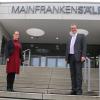 Sie lenken die Geschicke des Veranstaltungs- und Tagungszentrums Mainfrankensäle GmbH in Veitshöchheim (von links): Eventmanager Philipp Mouseck, Geschäftsführerin Claudia Köhler, Bürgermeister Jürgen Götz als Aufsichtsratsvorsitzender und einziger Gesellschaftervertreter der GmbH und Betriebs- und Veranstaltungstechniker Florian Fischer.