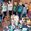 Große Freude herrschte bei den Kindern über die gesammelten Spenden.