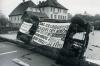 Als Ermershausen 1978 nach Maroldsweisach eingemeindet werden sollte,  protestierten die Einwohner vehement und errichtete sogar Straßensperren, wie unser Archivbild zeigt. Aufgrund dieses Engagements darf sich die Gemeinde jetzt "Ort der Demokratie" nennen .