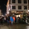 Rund um die Bude des Freundeskreises der Lohrer TSV-Fußballer (vor dem alten Rathaus) wird es dieses sehr viel ruhiger zugehen als 2019.