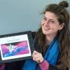 Die Schweinfurter Autorin Stefanie Bader hat ihr Erstlingswerk "Sternchenspringer" auf der diesmal rein digitalen Frankfurter Buchmesse präsentiert.