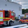 Schon im Juni rückte die Kitzinger Feuerwehr wegen austretendem Kohlendioxid zweimal zu dem Einkaufsmarkt am Dreistock aus.