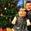Weihnachtlich: Sebastian Reich und Amanda.
