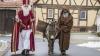 Der Neubrunner Nikolaus mit Esel und Knecht Rupprecht zog am Wochenende durchs Dorf.