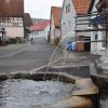 Der Sebastiansbrunnen in Bastheim soll als erstes Projekt im Rahmen der beantragten Städtebauförderung  auf Vordermann gebracht werden.