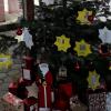Der geschmückte Wiesthaler Weihnachtswunschbaum. 