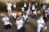 Energiegeladene Athleten der Versbacher Grundschule.