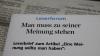 Symbolbild Leserbrief