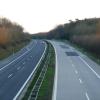 Corona macht's möglich: eine (fast) leere Autobahn Richtung Ulm.