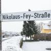 Zu einer möglichen Umbenennung der Nikolaus-Fey-Straße in Bergtheim sollen zunächst die Anwohner befragt werden.