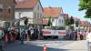 Die Bergrheinfelder Bürgerinitiative ist sieben Jahren aktiv im Kampf gegen überdimensionierte Stromleitungen, wie hier bei einer Demonstration im Jahr 2016 mit Vorstandsmitglied Norbert Kolb (rechts mit Mikro).