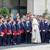 Mit Papst Franziskus hat Max Krieger aus Aub bereits zu Mittag gegessen: Eine Konzertreise führte den Windsbacher Knabenchor auch in den Vatikan.