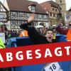 Kein Faschingszug, weder in Zeil am Main (im Bild) noch sonst wo: Der Corona-Lockdown sorgt dafür, dass die närrischen Tage in diesem Jahr ausfallen. Wie gehen die Faschingsvereine im Landkreis Haßberge mit dieser Situation um? Die Redaktion hat nachgefragt.