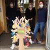 (Von links nach rechts): Kindergartenleitung Micha Marx, Linda Hofmann, Laura Hoffmann und Sarina Franz (alle Mitarbeiterinnen des Kindergartens Adelsberg).