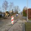 Die breite Zufahrt zum Baugebiet "Am Nützelbach I" von der Berliner Straße kommend wird derzeit gebaut.