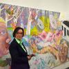 Die Ausstellung Linde Unreins im Kunstsalong in der Kunsthalle ist bis zum Monatsende verlängert worden.