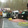 Ein schrecklicher Unfall ereignete sich am Mittwochmorgen zwischen Zellingen und Billingshausen.