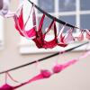 Viele BH's an einer Leine: Brustkrebs war auch einer der Themenschwerpunkt am unlängst stattgefundenen Internationalen Frauentag.