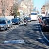 Weil der motorisierte Verkehr zugelassen ist, kann es in der Fahrradstraße ganz schnell ganz eng zugehen. Weil der motorisierte Verkehr zugelassen ist, kann es in der Fahrradstraße ganz schnell ganz eng zugehen.