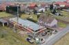 Blick auf die Baustelle des neuen Kindergartens in Eyershausen. 