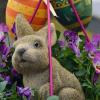 Ein Detail des schönen Osterbrunnens.