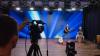 Nicht einfach: Ohne Live-Publikum in einer leeren Halle performen. 