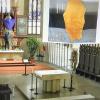 Die Überwachungskamera in der Stadtpfarrkirche zeigt einen der beiden Randalierer. Diese Aufnahmen halfen der Polizei bei ihren Ermittlungen.