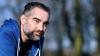 Stephan Swat, Trainer des sächsischen Handball-Zweitligisten EHV Aue, während eines Spaziergangs in der Nähe der Rehaklinik in Flechtingen. Mitte November hatte sich der Trainer der Auer mit dem Coronavirus infiziert. Im Dezember lag der gebürtige Hoyerswerdaer insgesamt zwölf Tage im Koma. 