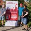 Dieses Foto entstand bei einem gemeinsamen Spendetermin im Juli 2020 mit (von links): Erstspenderin Michelle Raschke, Mario Kneuer (stellvertretender Vorsitzender KJR Schweinfurt), Martin Bätz (Jugendrotkreuz), Erstspender Felix Palm und Christoph Simon (Vorsitzender KJR Schweinfurt).