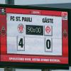 Das Resultat eines blutleeren Auftritts: Beim 0:4 auf St. Pauli waren die Würzburger Kickers chancenlos.