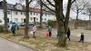 Schon die Kleinsten halfen bei der Aktion Rama Dama des Bürgervereins Gartenstadt tatkräftig und engagiert mit