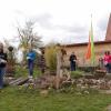 „Frankenwinheim bewegt sich“. Im Bild die Initiatorinnen (von links):  Alexandra Horn, Juliane Böhm, Johanna Kümmel und Sabine Rauch.