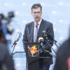 Der Würzburger Oberbürgermeister Christian Schuchardt bei einer Pressekonferenz im vergangenen Jahr.