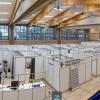 Das Impfzentrum des Landkreises Main-Spessart in der Lohrer Spessarttorhalle.